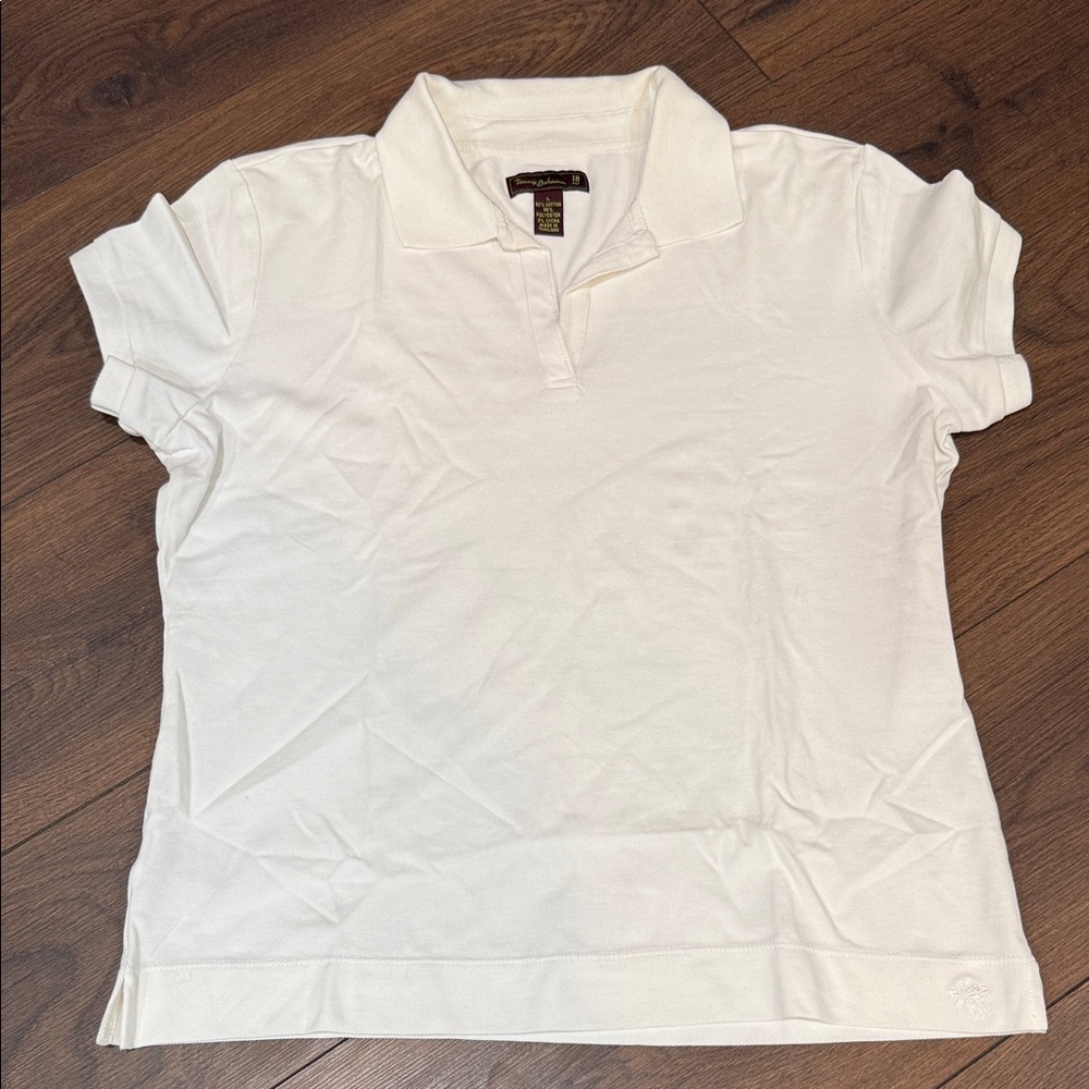 Tommy Bahama Women’s White Polo Shirt
